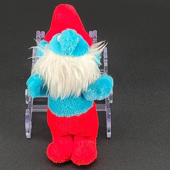 Vintage Smurfs Peyo Wallace Berry Papa Smurf Plush - Picture 1 of 5